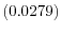  \left( 0.0279\right) 