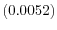  \left(0.0052\right) 