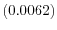  \left( 0.0062\right) 