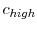 c_{high}