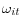 \omega_{it}