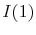  I(1)