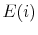  E(i)