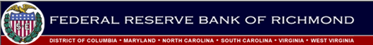 The Federal Reserve Bank of Richmond, links to Richmond home page