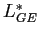 $ L_{GE}^{\ast}$