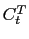 $ C_{t}^{T}$