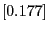 $[0.177]$