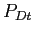 $ P_{Dt}$