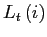 $ L_{t}\left( i\right) $