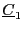$ \underline{C}_{1}$