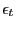 $ \epsilon_{t}$