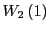 $ W_{2}\left( 1\right) $