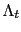 $ \Lambda_{t}$