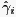 $\displaystyle \hat{\gamma}_{i} $