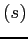 $(s)$