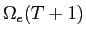 LaTex Encoded Math: \displaystyle \Omega_{e}(T+1)