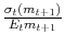 \frac{\sigma_{t}\left( m_{t+1}\right) }{E_{t}m_{t+1}}