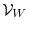 \displaystyle \mathcal{V}_{W}