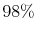  98\%