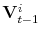  \mathbf {V}_{t-1}^{i}