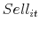  Sell_{it}
