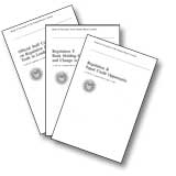 Group of Regulation Pamphlets