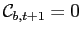 $ \mathcal{C}_{b,t+1}=0$
