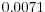 0.0071
