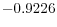 -0.9226
