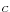 c