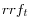 rrf_{t}