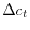\displaystyle \Delta c_{t}