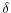  \delta