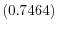  \left( 0.7464\right) 
