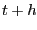 t+h