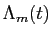  \Lambda_{m}(t)