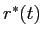  r^{*}(t)