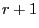 r+1