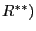 R^{\ast \ast })