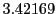  3.42169