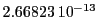  2.66823\,{10}^{-13}