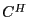 C^{H}