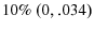  10\%{~}(0,.034)