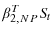  \beta_{2,NP}^{T}S_{t}