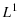  L^{1}