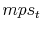  mps_{t}