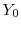  Y_0