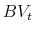 \displaystyle BV_t