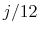  j/12