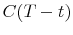  C(T-t)